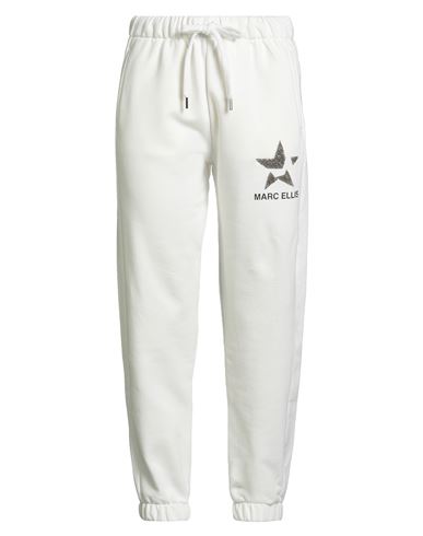 Marc Ellis Woman Pants White Size L Cotton
