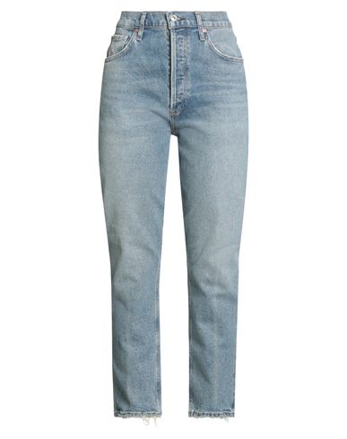 Citizen Of Humanity Citizens Of Humanity Woman Jeans Blue Size 30 Cotton, Polyurethane In Blue