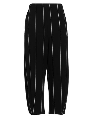Neirami Woman Pants Black Size S Acrylic, Cotton, Elastane