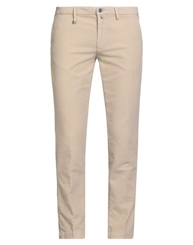 Barbati Man Pants Beige Size 38 Cotton, Elastane In Neutral