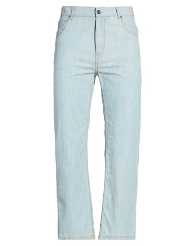 Fendi Man Jeans Blue Size 33 Cotton