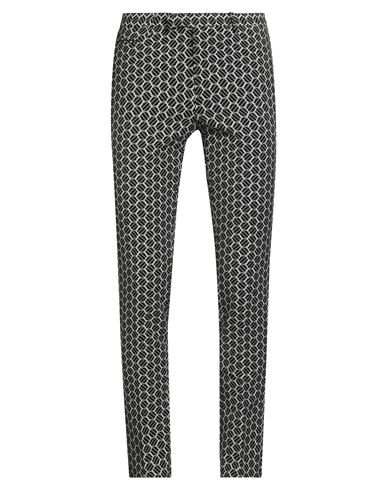 Brian Dales Man Pants Black Size 32 Viscose, Polyester, Cotton, Elastane In Multi
