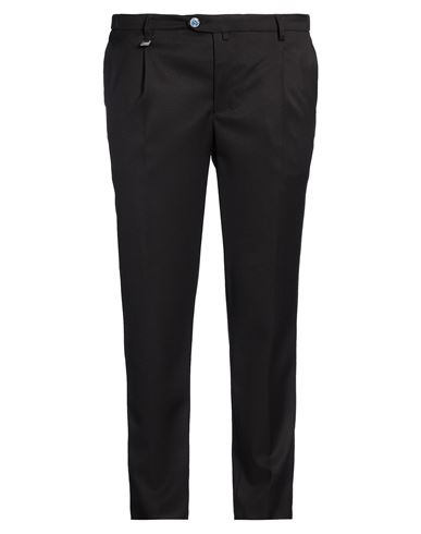 Barbati Man Pants Black Size 40 Polyester, Viscose, Elastane