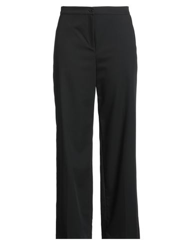 Diana Gallesi Woman Pants Black Size 16 Polyester, Viscose, Elastane