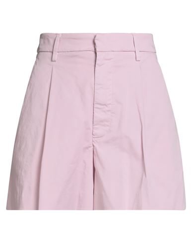 Dondup Woman Shorts & Bermuda Shorts Pink Size 6 Cotton, Elastane In Purple