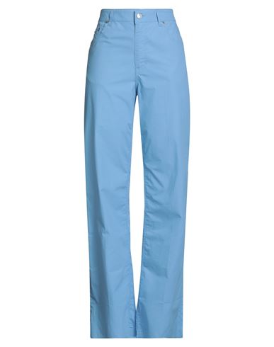 Department Five Department 5 Woman Pants Light Blue Size 30 Cotton
