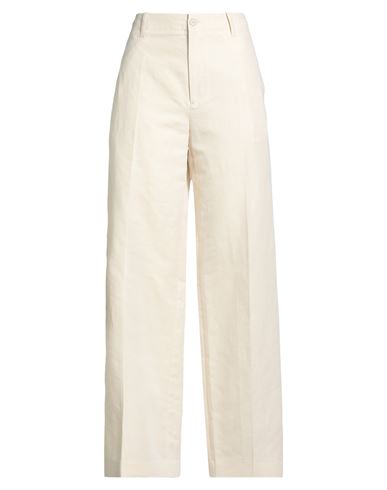 Filippa K Woman Pants Cream Size 12 Linen, Organic Cotton In White