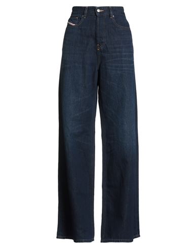 Diesel Woman Jeans Blue Size 31w-32l Cotton, Linen