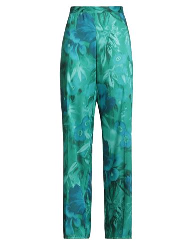 Diana Gallesi Woman Pants Green Size 12 Polyester