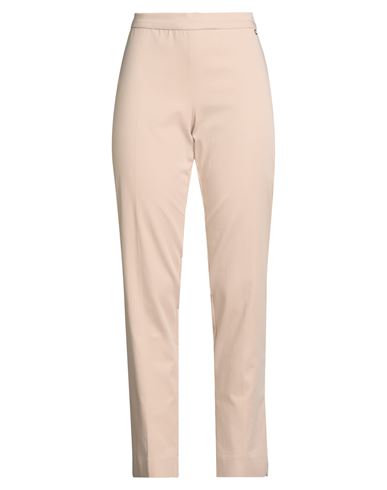 Diana Gallesi Woman Pants Beige Size 12 Cotton, Polyester, Elastane In Neutral