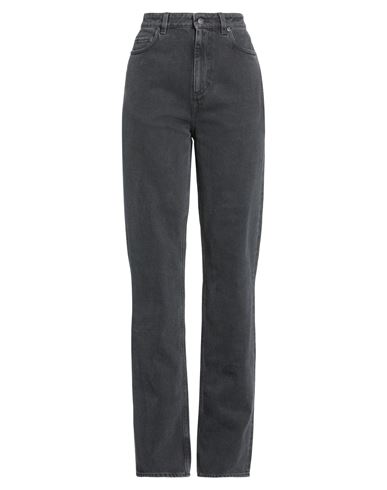 Burberry Woman Jeans Black Size 29 Cotton In Blue