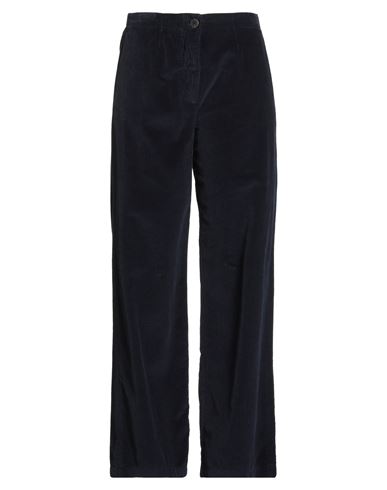 Pomandère Woman Pants Navy Size 4 Cotton In Blue