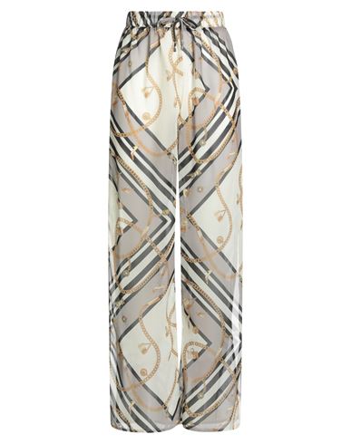 Pantalones Mujer Beige M Mujer