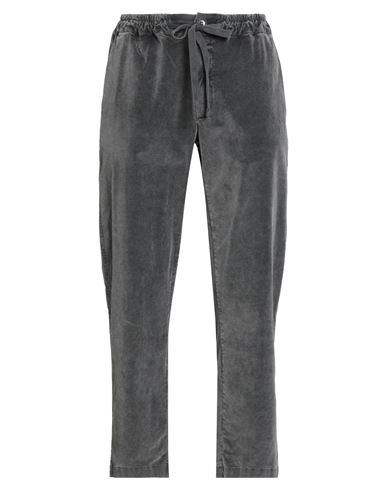 Crossley Man Pants Lead Size Xl Cotton, Elastane In Gray