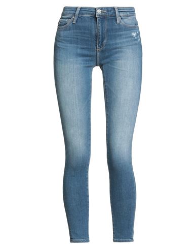 Ag Jeans Woman Jeans Blue Size 25 Cotton, Polyester, Elastane
