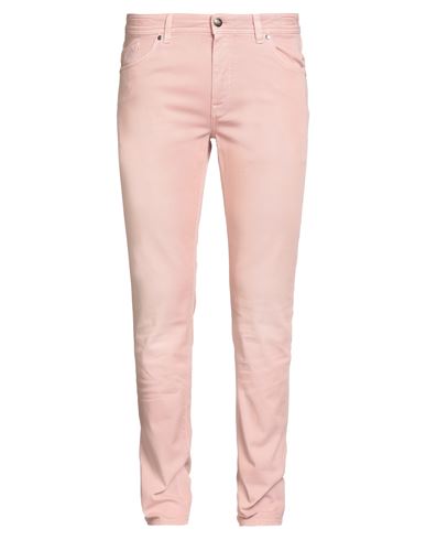 Barmas Man Pants Antique Rose Size 34 Cotton, Elastane In Pink