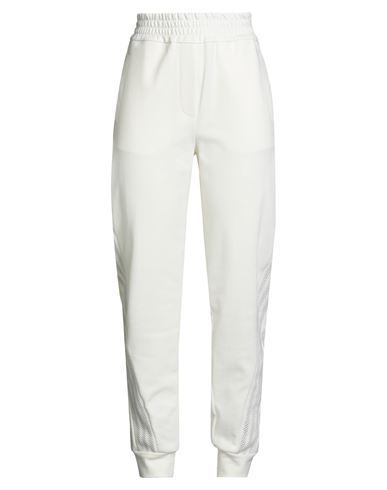 Panicale Woman Pants Off White Size 8 Cotton, Polyamide, Elastane, Polyester, Viscose