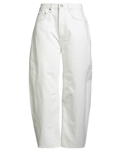 Rag & Bone Woman Jeans White Size 32 Cotton