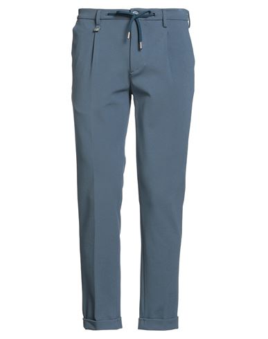 Barbati Man Pants Light Blue Size 44 Viscose, Polyamide, Elastane