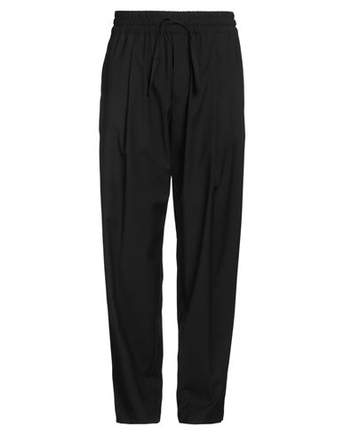 Hinnominate Man Pants Black Size Xl Polyester, Viscose, Elastane