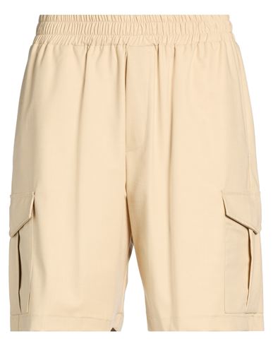 Gaelle Paris Gaëlle Paris Homme Man Shorts & Bermuda Shorts Beige Size 34 Polyester, Viscose, Elastane In Brown