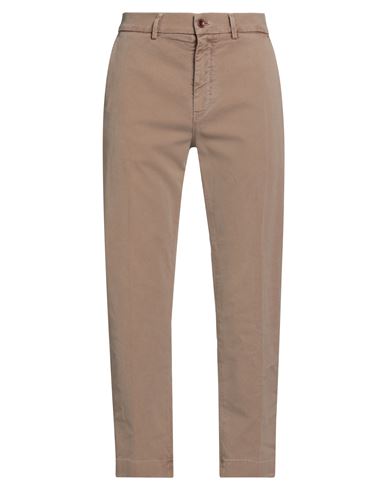 Harmont & Blaine Man Pants Light Brown Size 32 Cotton, Elastane