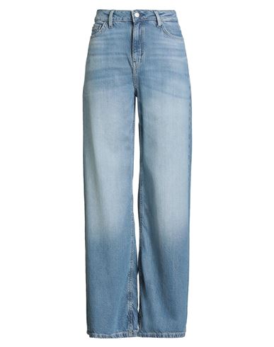 Guess Woman Jeans Blue Size 31w-32l Lyocell, Cotton