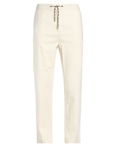 Guess Man Pants Beige Size 33 Cotton, Linen, Elastane In Neutral