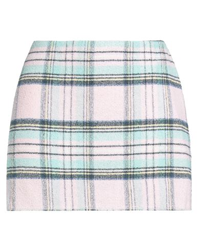 Jucca Woman Mini Skirt Pink Size 8 Cotton, Polyester, Linen