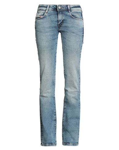 Diesel Woman Jeans Blue Size 32w-32l Cotton, Elastane
