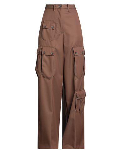 Nine In The Morning Woman Pants Brown Size 28 Wool