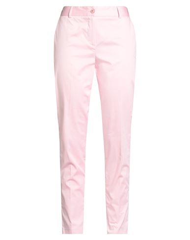 Kocca Woman Pants Pink Size 10 Cotton, Elastane