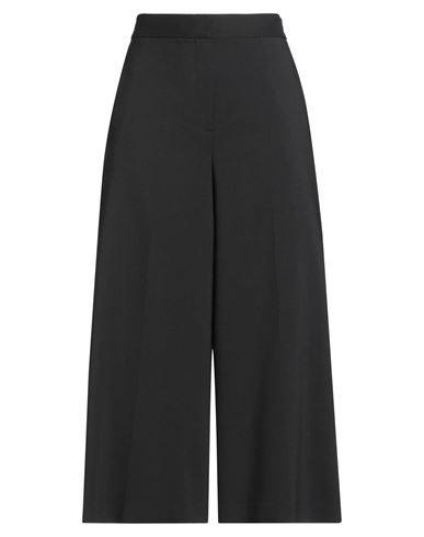 Theory Woman Pants Black Size 6 Polyester, Wool, Polyurethane