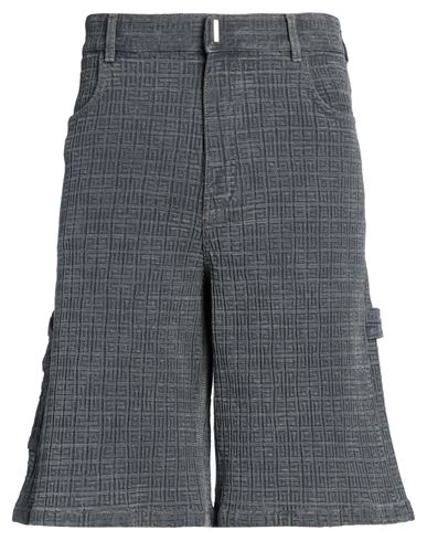 Givenchy Man Denim Shorts Blue Size 35 Polyester, Cotton