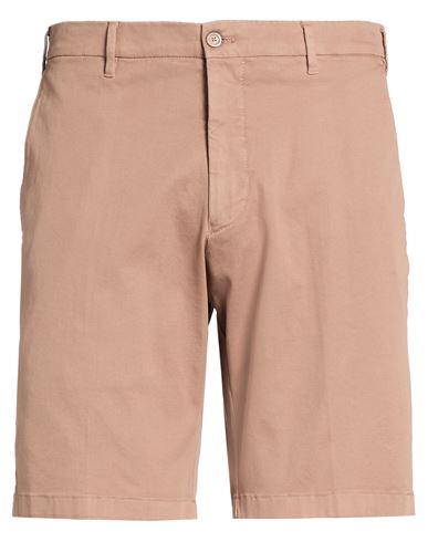 Fedeli Man Shorts & Bermuda Shorts Light Brown Size 34 Cotton, Elastane In Multi