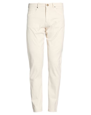 Berwich Vissuto Man Pants Off White Size 34 Cotton, Elastane