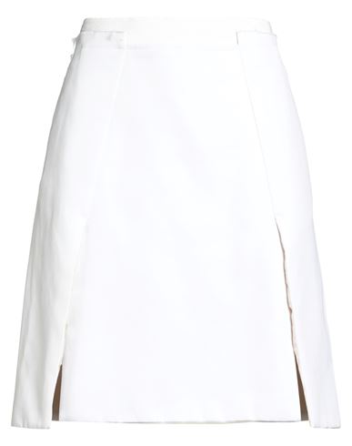 Falda midi Mujer Blanco 36 Mujer