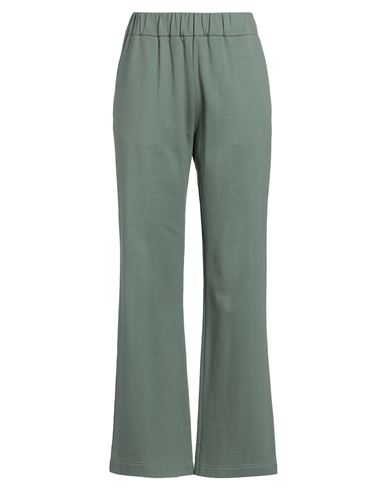 Fedeli Swim & Wear Woman Pants Sage Green Size 6 Cotton, Cashmere