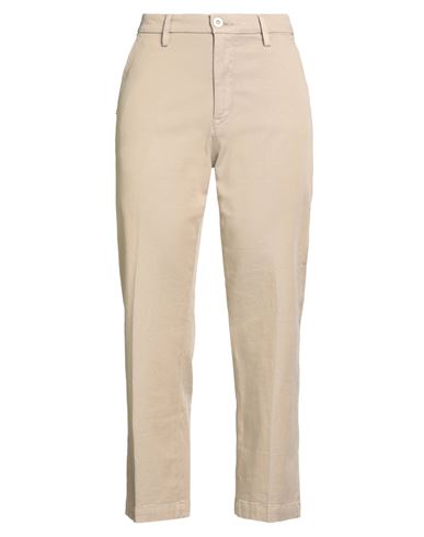 Re-hash Re_hash Woman Pants Beige Size 27 Cotton, Elastane