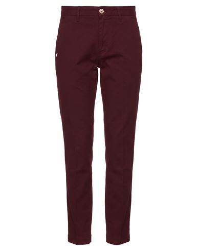 Re-hash Re_hash Woman Pants Plum Size 26 Cotton, Elastane In Purple