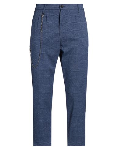 Imperial Man Pants Slate Blue Size 30 Polyester, Viscose, Elastane