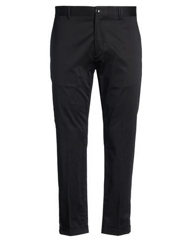 Liu •jo Man Man Pants Black Size 40 Cotton, Elastane