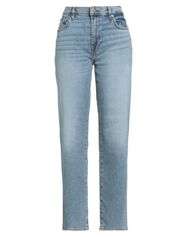 7 For All Mankind Luxe Vintage Woman Jeans Blue Size 29 Cotton, Modal, Elastomultiester, Elastane