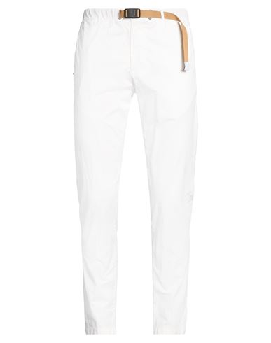 WHITE SAND WHITE SAND MAN PANTS WHITE SIZE 38 COTTON, ELASTANE