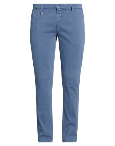 Barbati Man Pants Slate Blue Size 40 Cotton, Elastane
