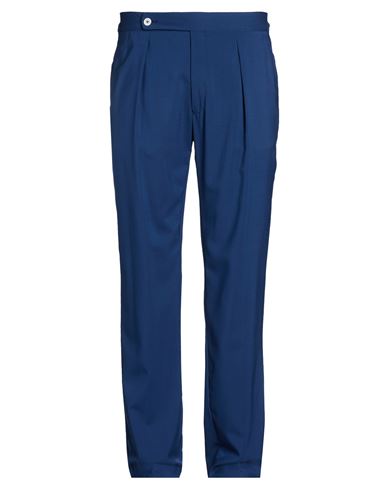 The Gigi Man Pants Navy Size 38 Virgin Wool In Blue
