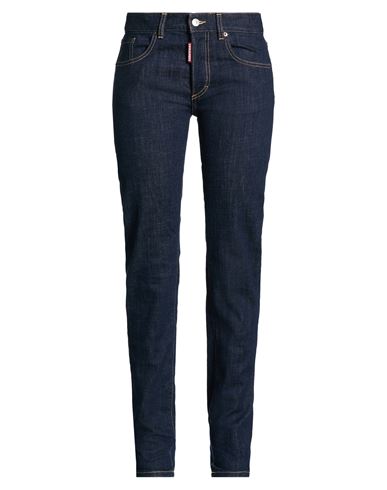 Dsquared2 Woman Jeans Blue Size 38 Cotton, Elastane