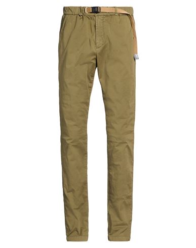 White Sand Man Pants Military Green Size 36 Cotton, Elastane