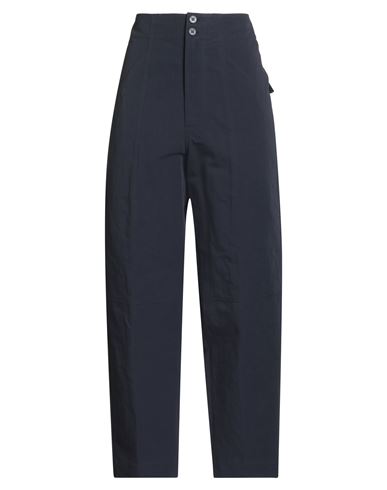 Gentryportofino Woman Pants Blue Size 6 Cotton, Linen