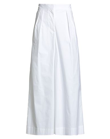 Ivy & Oak Ivy Oak Woman Pants Off White Size 6 Organic Cotton, Elastane